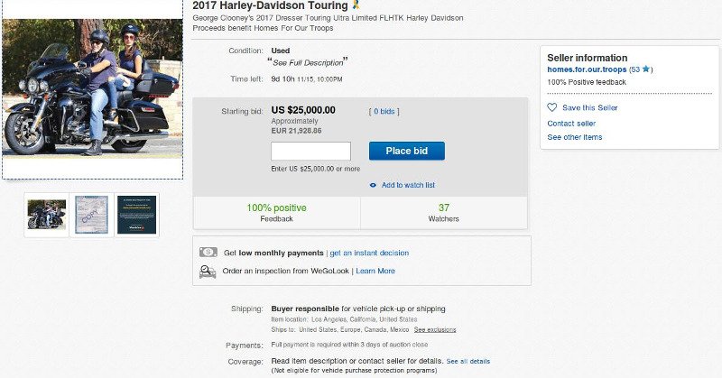 Η δημοπρασία στο eBay