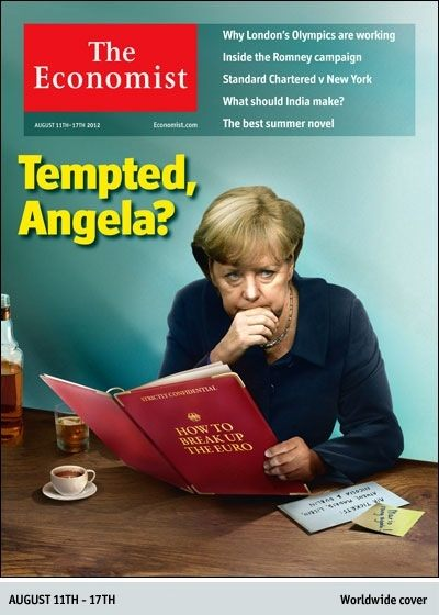 Economist: Η Μέρκελ διαβάζει το βιβλίο «Πώς να διαλύσετε το ευρώ» | iefimerida.gr 0