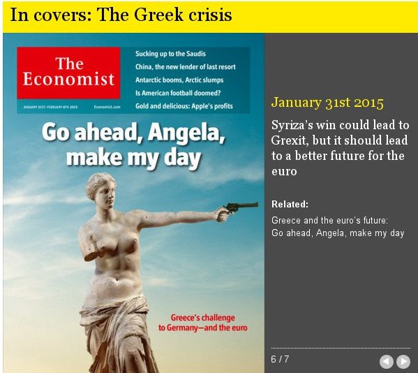 Economist: Η Ελλάδα είναι η τραγική μας σταρ -7 εξώφυλλα μέσα σε 5 χρόνια [εικόνες] | iefimerida.gr 6