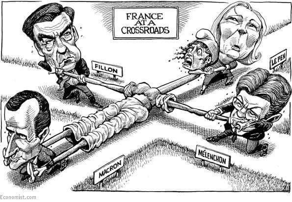 Economist: Τα δύο αιχμηρά σκίτσα για τις γαλλικές εκλογές [εικόνες] | iefimerida.gr 0