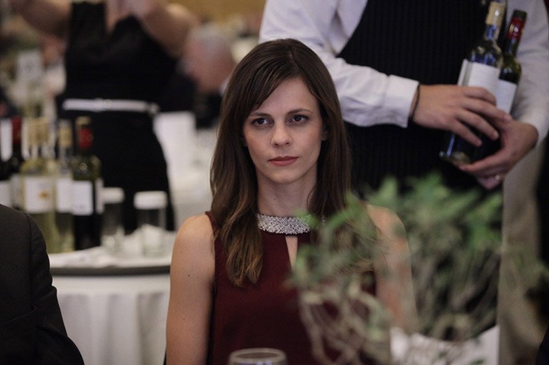 «Μοντελάκι» η Εφη Αχτσιόγλου στο δείπνο με τον Μοσκοβισί [εικόνες] | iefimerida.gr 0