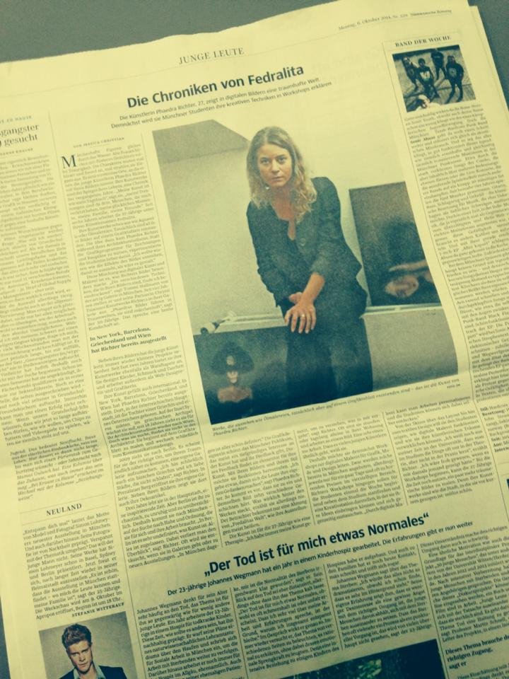 H συριανή εικαστικός που έχει ξετρελάνει τους γερμανούς -Αποθεωτικό αφιέρωμα στην Suddeutsche Zeitung [εικόνα] | iefimerida.gr 0