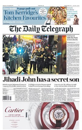 Τα πρωτοσέλιδα του τρόμου -Εφημερίδες από όλο τον κόσμο για το μακελειό στο Παρίσι [εικόνες] | iefimerida.gr 10