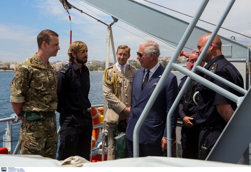  Στο θωρηκτό «Αβέρωφ» ο Κάρολος -Επισκέφθηκε και την τριήρη «Ολυμπιάς» [εικόνες] | iefimerida.gr 7