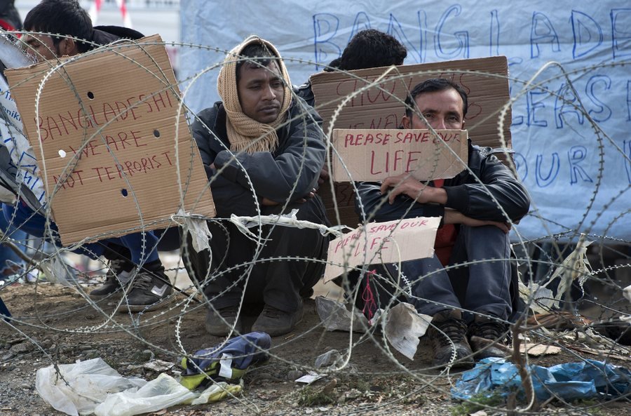 Σοβαρή η κατάσταση με τους μετανάστες στην Ειδομένη -Συνεχίζουν την απεργία πείνας [εικόνες] | iefimerida.gr 4