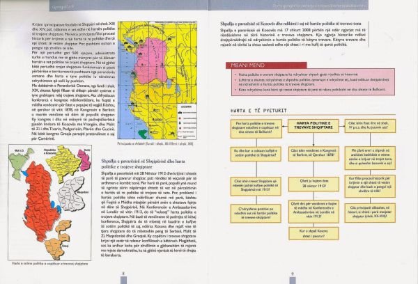 Οι Αλβανοί ονομάζουν στα σχολικά βιβλία τους την Πρέβεζα, την Ηγουμενίτσα, την Πάργα και την Καστοριά ως δικές τους! [εικόνες] | iefimerida.gr 2