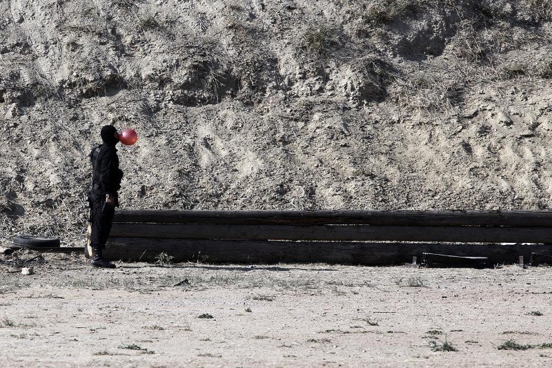Σαν σε σκηνές από ταινία του Χόλιγουντ -Στην επίδειξη των ΕΚΑΜ με τη λεωφορειοπειρατεία [εικόνες] | iefimerida.gr 6