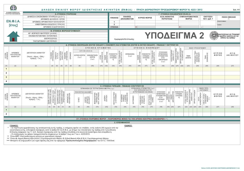 Ηλεκτροσόκ ΕΝΦΙΑ σε 60.000 ακίνητα -Ποιοι θα πληρώσουν το φετινό φόρο με καπέλο | iefimerida.gr 1