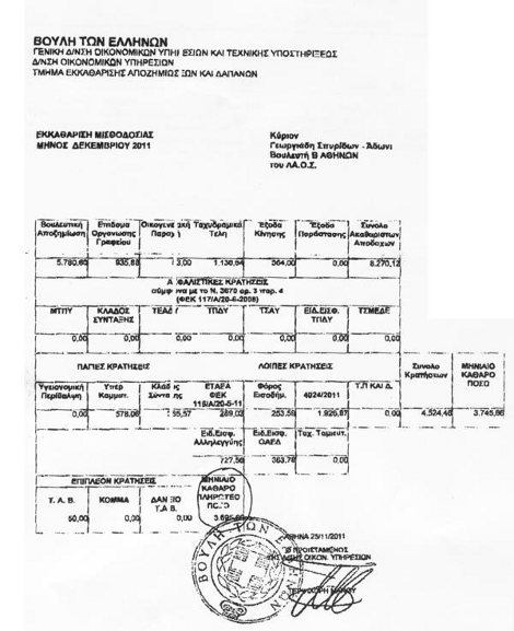 Αδωνις: Αυτό είναι το εκκαθαριστικό μου - 5.400 ευρώ μηνιαίως προ φόρων [εικόνα] | iefimerida.gr 0