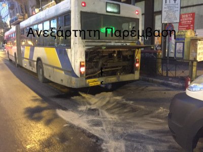 Εκρηξη σε λεωφορείο στην Πατησίων -Εσκασε η μηχανή [εικόνες] | iefimerida.gr 0