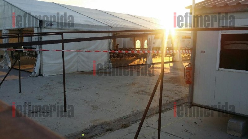 Η πρώτη ημέρα στον καταυλισμό των μεταναστών στον Ελαιώνα [εικόνες] | iefimerida.gr 8