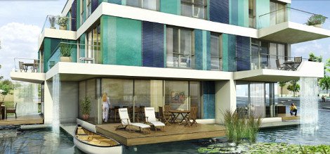 Πλωτή «πράσινη» πόλη κατασκευάζεται στον ποταμό Ελμπε του Αμβούργου [εικόνες] | iefimerida.gr 1