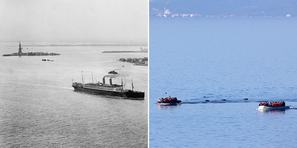 WP: Η Λέσβος είναι το Ελις Άιλαντ του 21ου αιώνα -Το τότε και το σήμερα [εικόνες] | iefimerida.gr 1