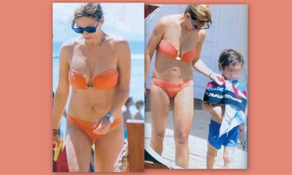 Παιχνίδια στο νερό για την Ελλη Κοκκίνου και τον άνδρα της ζωής της [εικόνα] | iefimerida.gr 0