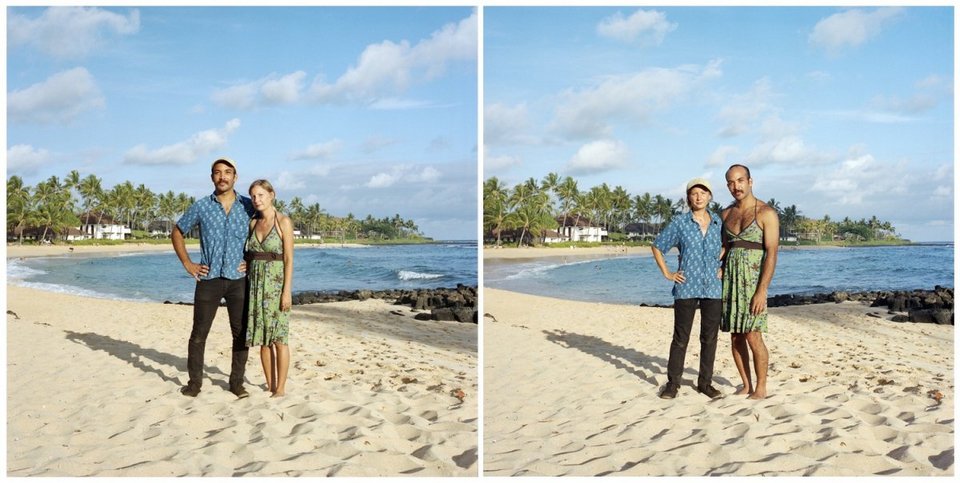 Ζευγάρια φορούν ο ένας τα ρούχα του άλλου και φωτογραφίζονται σε ένδειξη της αδιαπραγμάτευτης αγάπης τους [εικόνες] | iefimerida.gr 5