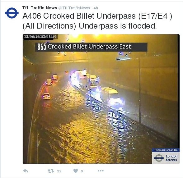 Πνίγηκε το Λονδίνο από τις καταιγίδες -Πώς η κακοκαιρία μπορεί να φέρει Brexit [εικόνες] | iefimerida.gr 0