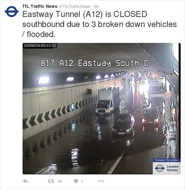 Πνίγηκε το Λονδίνο από τις καταιγίδες -Πώς η κακοκαιρία μπορεί να φέρει Brexit [εικόνες] | iefimerida.gr 1