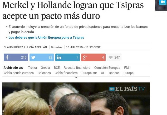 Πρώτο θέμα και πάλι η Ελλάδα στα διεθνή Μέσα - Πώς υποδέχτηκαν τη συμφωνία | iefimerida.gr 2