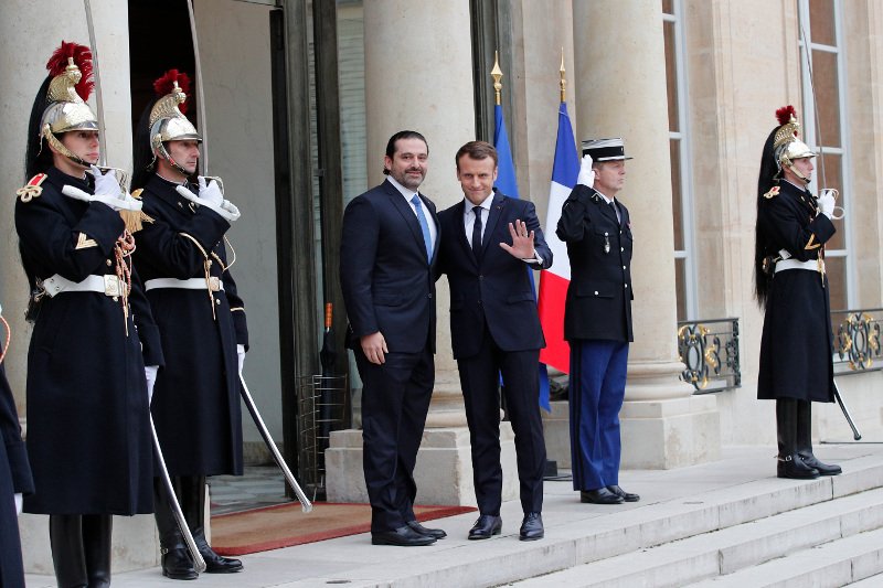 Γαλλία: Με τιμές «πρωθυπουργού» έγινε δεκτός ο Χαρίρι από τον Μακρόν [εικόνες]  | iefimerida.gr 0