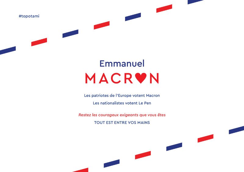 Το Ποτάμι «κολλάει» αφίσες για τον Μακρόν [εικόνες] | iefimerida.gr 3