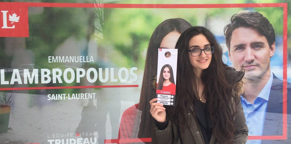 H 26χρονη ομογενής που διεκδικεί βουλευτική έδρα με το κόμμα του Τριντό  [εικόνες]  | iefimerida.gr 0