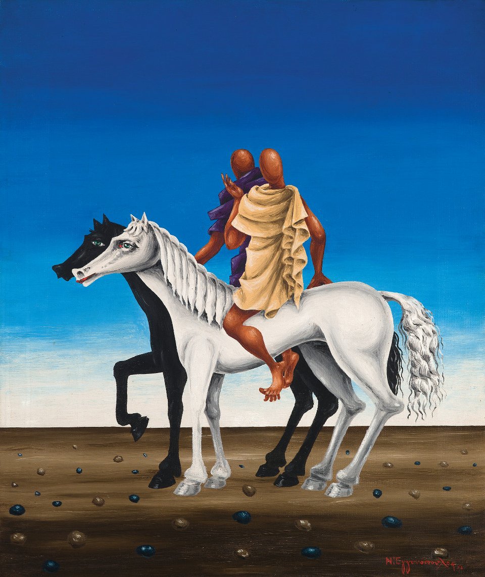 Οι μυθικές αβγοτέμπερες του Νίκου Εγγονόπουλου στο μουσείο Γουλανδρή στην Ανδρο [εικόνες]   | iefimerida.gr 1