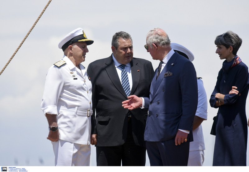  Στο θωρηκτό «Αβέρωφ» ο Κάρολος -Επισκέφθηκε και την τριήρη «Ολυμπιάς» [εικόνες] | iefimerida.gr 1