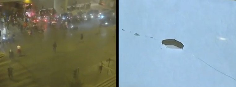 Χούλιγκαν πέταξαν πέτρες στο κτίριο του ΣΚΑΪ -Αναποδογύρισαν μοτοσικλέτες [εικόνες] | iefimerida.gr 2