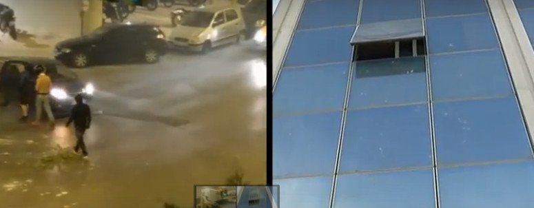 Χούλιγκαν πέταξαν πέτρες στο κτίριο του ΣΚΑΪ -Αναποδογύρισαν μοτοσικλέτες [εικόνες] | iefimerida.gr 6