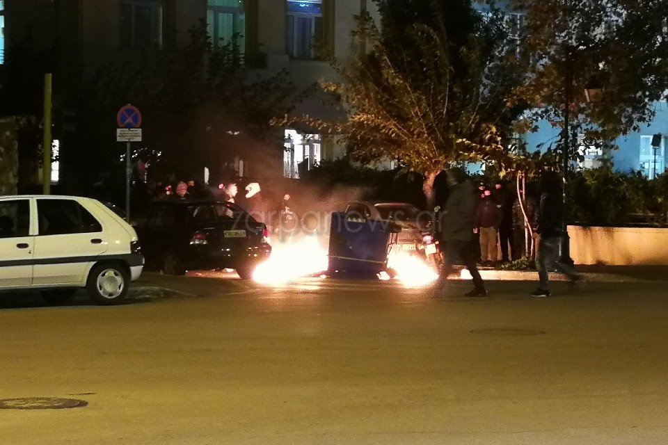 Χανιά: Επεισόδια μετά την πορεία για τον Γρηγορόπουλο [εικόνες & βίντεο] | iefimerida.gr 2