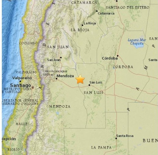 Ισχυρός σεισμός 6,3 Ρίχτερ στην Αργεντινή -Αισθητός και στη Χιλή [εικόνα] | iefimerida.gr 0