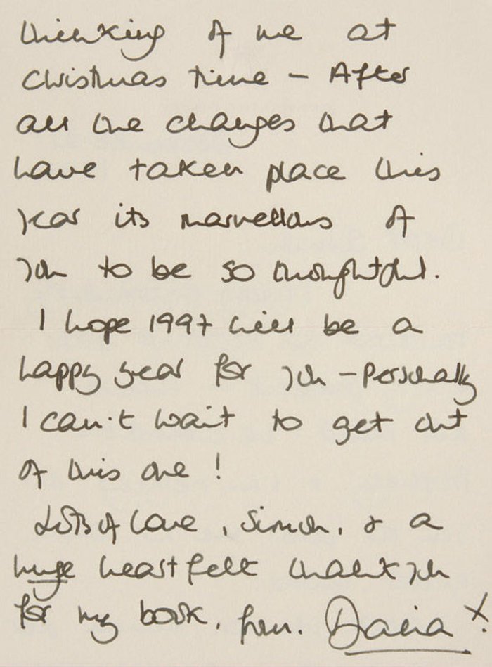 Η επιστολή της Νταϊάνα πριν από τα τελευταία της Χριστούγεννα [εικόνες] | iefimerida.gr 1