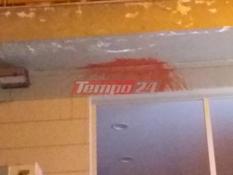 Πάτρα: Επίθεση με πέτρες και μπογιές σε συμβολαιογραφείο [εικόνες & βίντεο] | iefimerida.gr 0