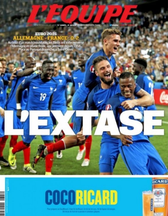 H Equipe ξεπέρασε τα όριά της - Το πρωτοσέλιδο έκστασης [εικόνα] | iefimerida.gr 0