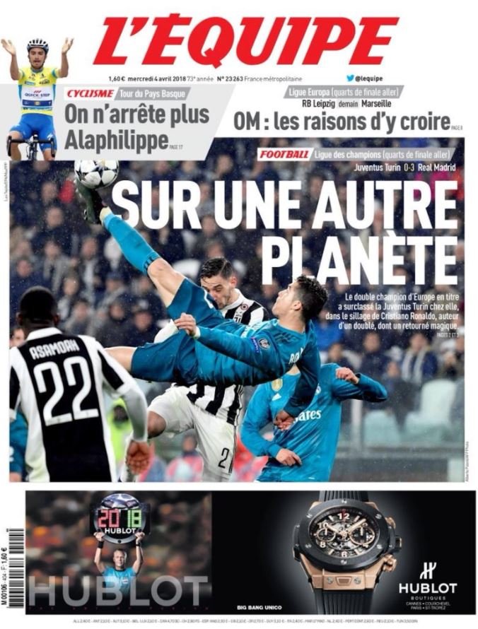 Ο διεθνής Τύπος «παραμιλάει» με το απίστευτο γκολ του Κριστιάνο Ρονάλντο [εικόνες]  | iefimerida.gr 2