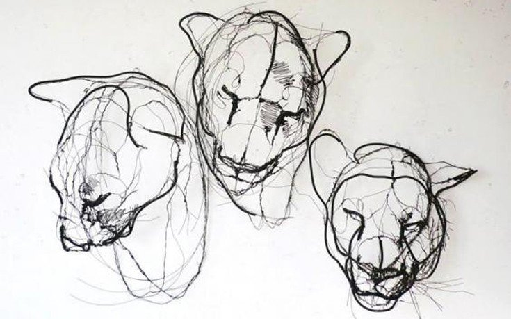  Τα γλυπτά από σύρμα: Οταν η όραση δημιουργεί ψευδαισθήσεις [εικόνες]  | iefimerida.gr 2