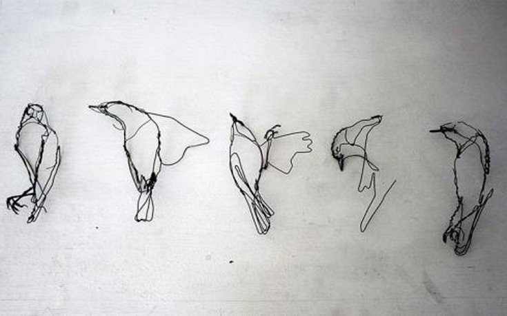  Τα γλυπτά από σύρμα: Οταν η όραση δημιουργεί ψευδαισθήσεις [εικόνες]  | iefimerida.gr 4