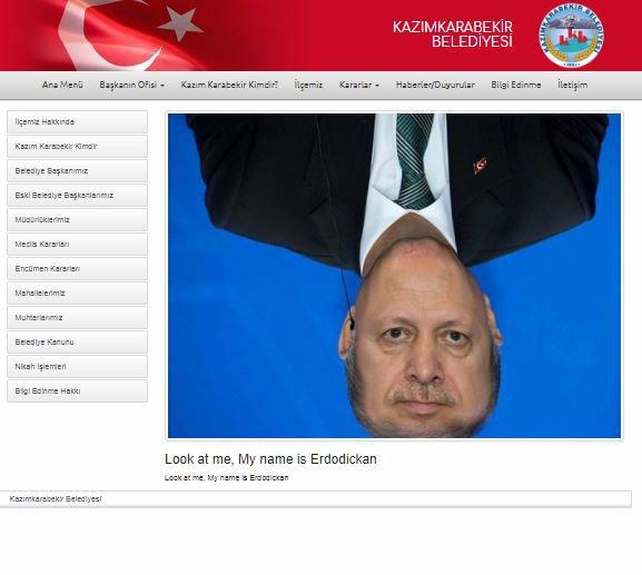 «Είμαι ο Ερντογάν και είμαι ένας περήφανος gay» -Οι  Anonymus Greece χάκαραν site Τουρκικού δήμου [εικόνες] | iefimerida.gr 2