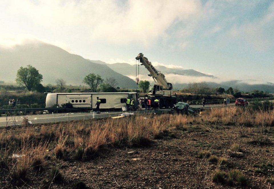 Τροχαίο στην Ισπανία με λεωφορείο που μετέφερε φοιτητές του Erasmus -14 νεκροί [εικόνες & βίντεο] | iefimerida.gr 3