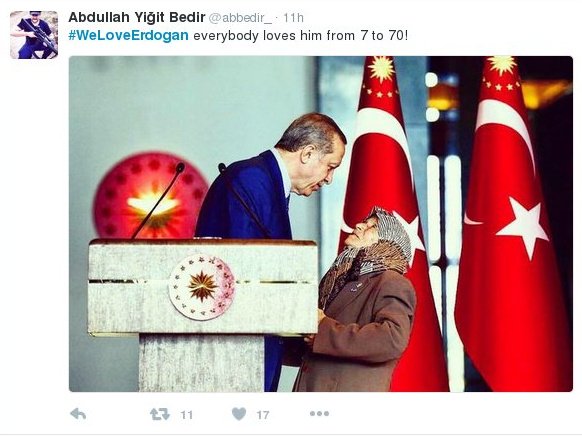#WeLoveErdogan: Η εκστρατεία των οπαδών του Τούρκου Προέδρου στο Twitter [εικόνες] | iefimerida.gr 0