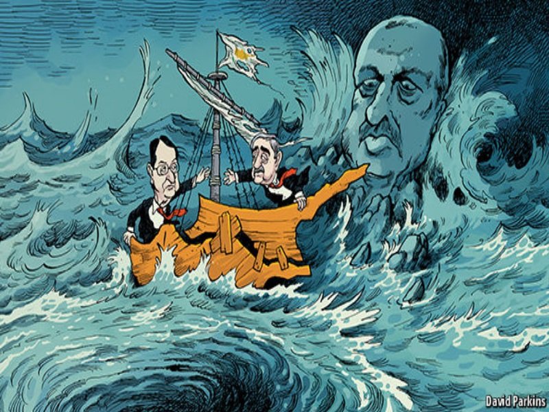 Το συγκλονιστικό σκίτσο του Economist για το Κυπριακό -Κόλαφος για Ερντογάν | iefimerida.gr 0
