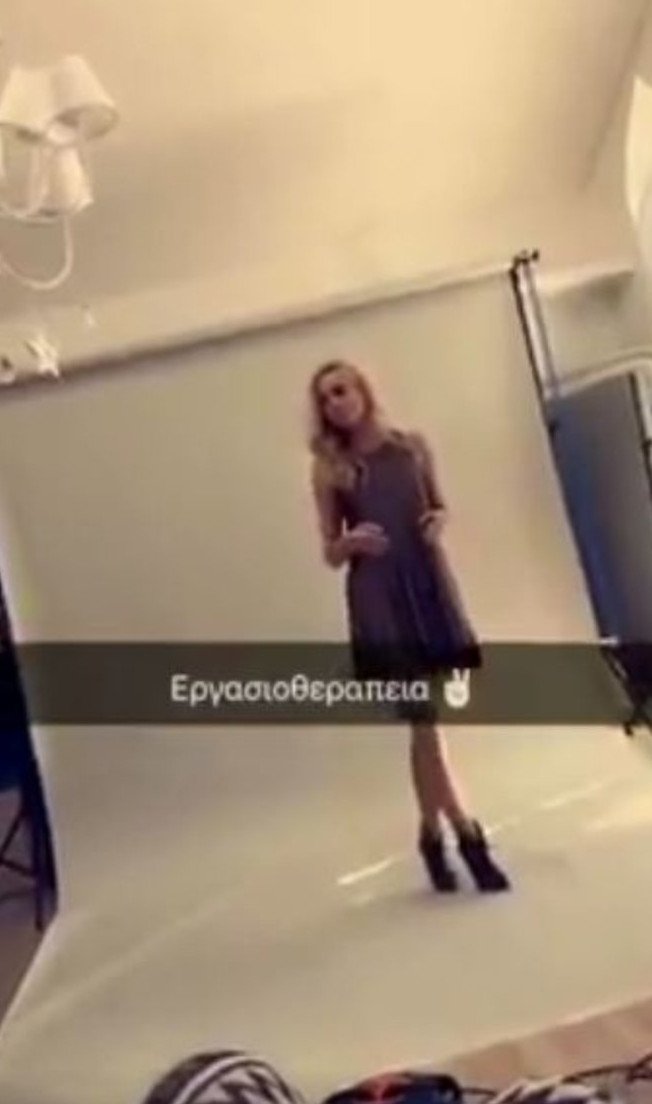 «Εργασιοθεραπεία» για την Σίσσυ Χρηστίδου [εικόνες] | iefimerida.gr 2