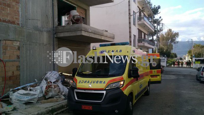 Εργατικό ατύχημα στα Χανιά -Ανδρας έπεσε από τον τρίτο όροφο οικοδομής [εικόνες] | iefimerida.gr 0