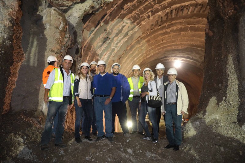 Ολοκληρώθηκε η υπόγεια σήραγγα στο Δερβένι, για το τρένο [εικόνες] | iefimerida.gr 0