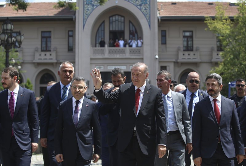 Η κυβέρνηση του Ταγίπ Ερντογάν/ Φωτογραφία AP images