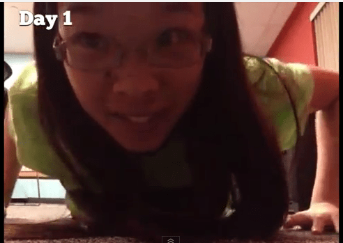 Εκανε επί 100 ημέρες push ups και κατέγραφε την προσπάθειά της σε κάμερα -Ιδού η εκπληκτική μεταμόρφωση [εικόνες&βίντεο] | iefimerida.gr 1