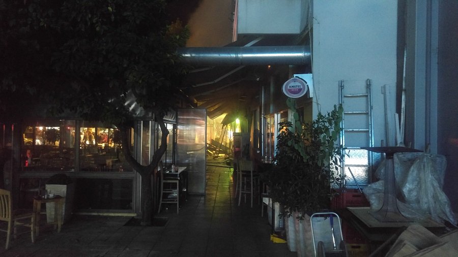 Εκρηξη και φωτιά σε εστιατόριο στα Χανιά -Δύο τραυματίες [εικόνες] | iefimerida.gr 3