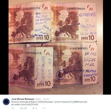 Κακή ιδέα οι selfies με το νέο 10ευρω -Πολλοί ξεσπούν πάνω του [εικόνες] | iefimerida.gr 2