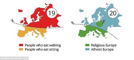 Πώς θα χωριζόταν η Ευρώπη με βάση το φαγητό των λαών, τα ποτά που πίνουν και άλλα 18 τρελά πράγματα [εικόνες] | iefimerida.gr 9