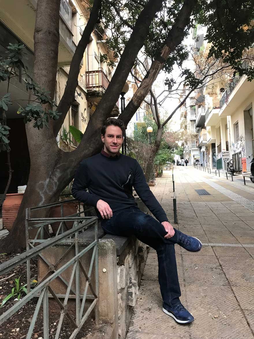 Το Jason-Αντιγόνη Dane στα Εξάρχεια, φωτογραφία Athens Voice